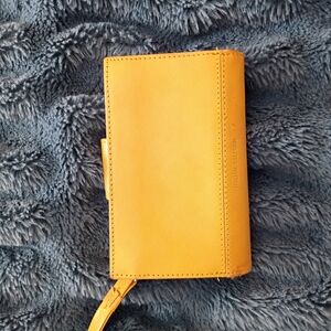 Charter Club Sunny Yellow Leather Wallet